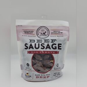 Butcher's Naturals Beef Flavor Sausage Training Treats for Dogs, 10 oz